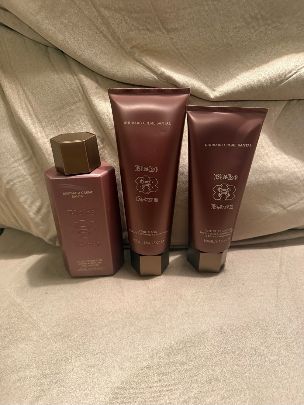 Brand new Blake Brown curly hair styling set